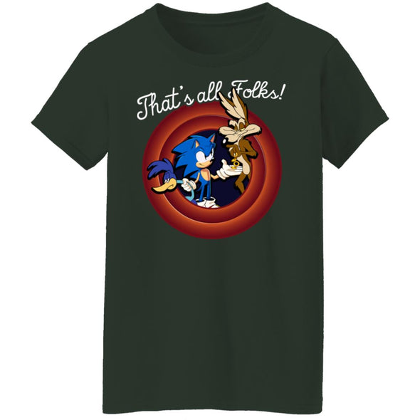 Sonic The Mercenary Ladies Cotton Tee