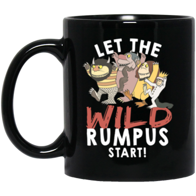 Wild Rumpus Black Mug 11oz (2-sided)