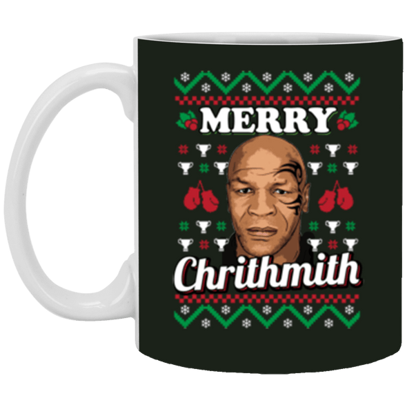 Merry Chrithmith White Mug 11oz (2-sided)