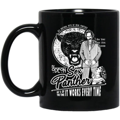 Sex Panther Black Mug 11oz (2-sided)
