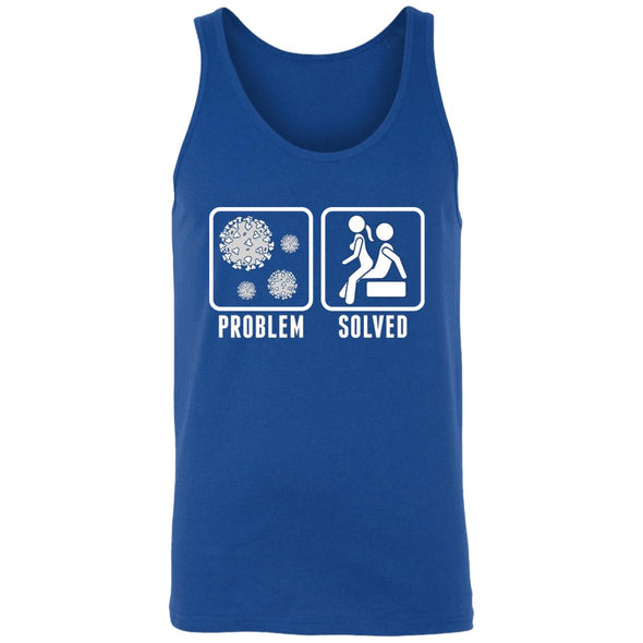 Quarantine Problem Solved Sex Tank Top