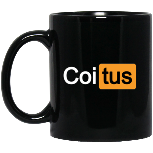 Coitus Hub Black Mug 11oz (2-sided)