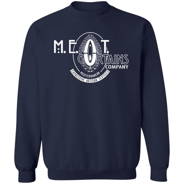 M.E.A.T. Curtains Co. Crewneck Sweatshirt