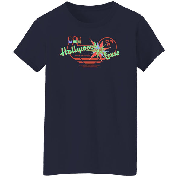 Hollywood Star Lanes Ladies Cotton Tee