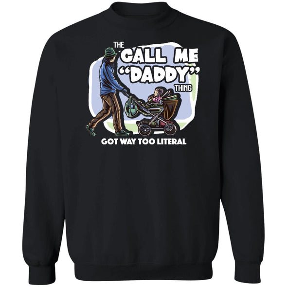 Call Me Daddy Crewneck Sweatshirt