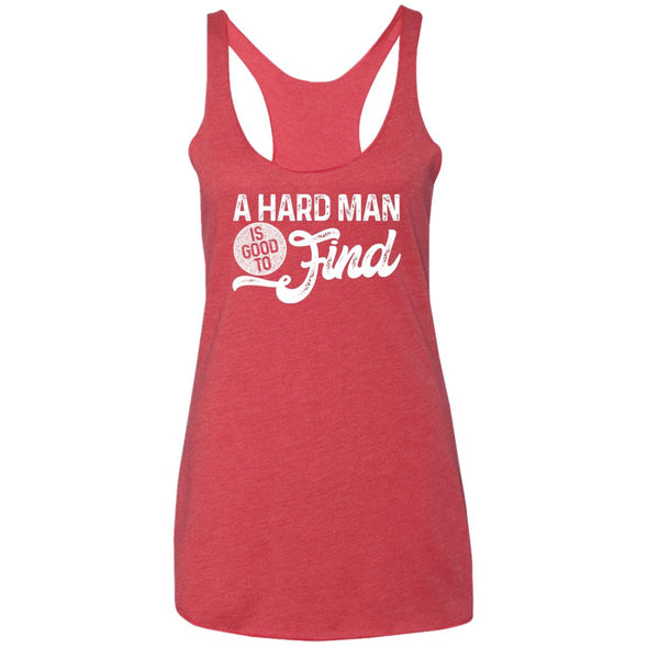 Hard Man Ladies Racerback Tank