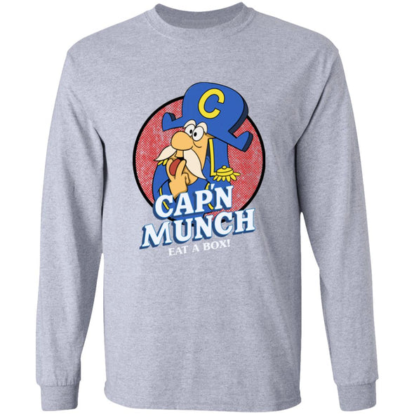 Cap'n Munch  Heavy Long Sleeve