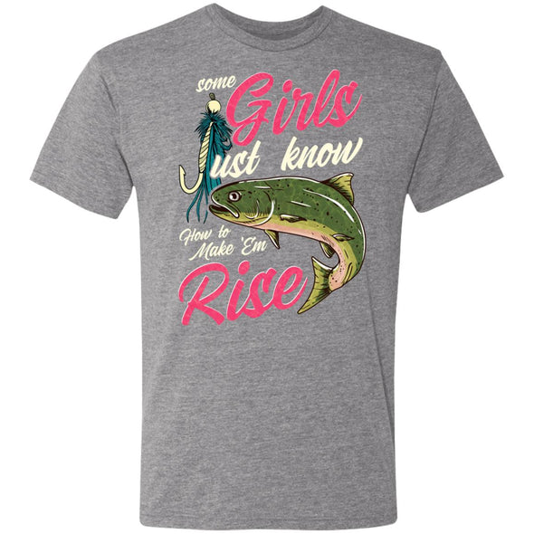 Girls Make Em' Rise Premium Triblend Tee