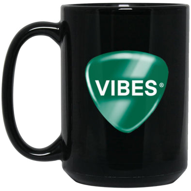 Vibes Black Mug 15oz (2-sided)