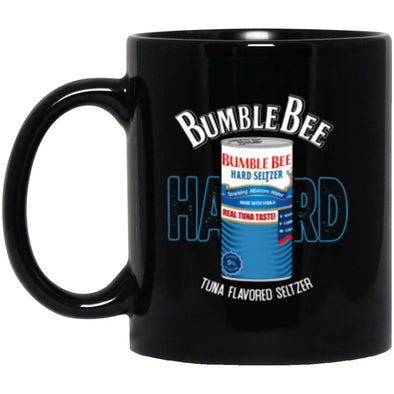Bumble Bee Hard Seltzer Black Mug 11oz (2-sided)