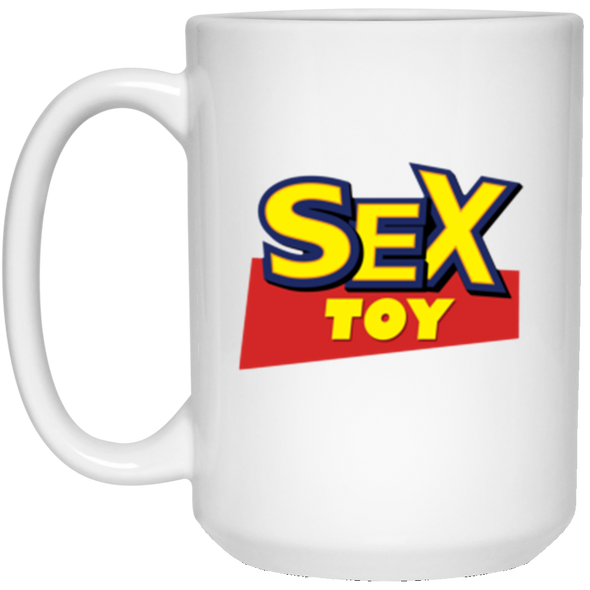 Sex Toy White Mug 15oz (2-sided)