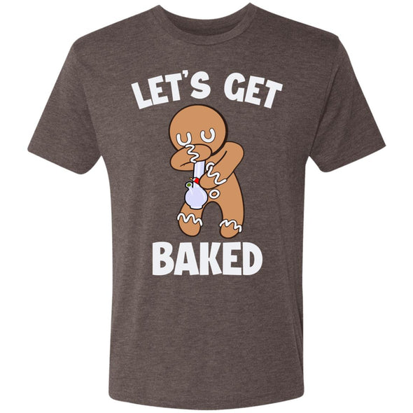 Get Baked Christmas Premium Triblend Tee