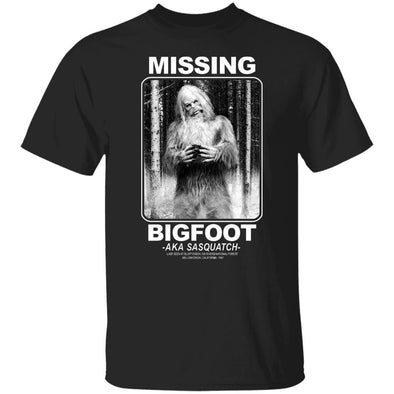 Missing Bigfoot Cotton Tee
