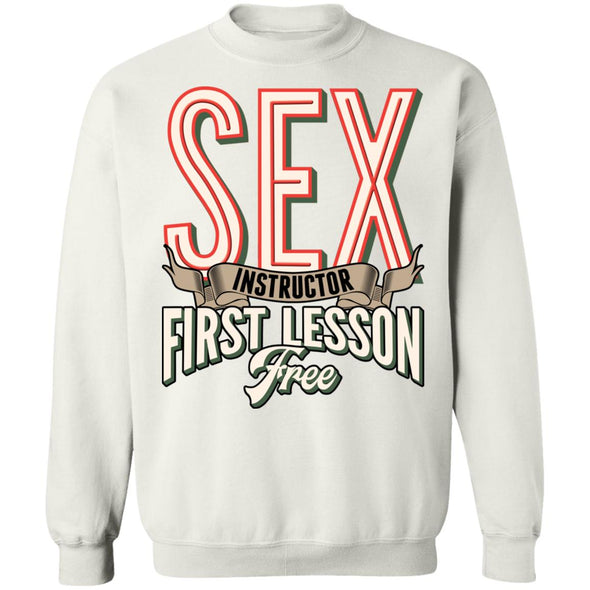 Sex Instructor Crewneck Sweatshirt