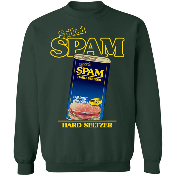 Spiked Spam Seltzer Crewneck Sweatshirt