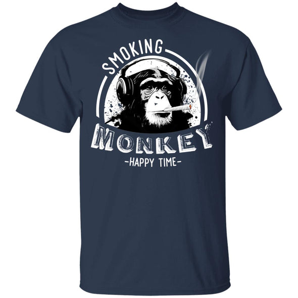 Smoking Monkey Cotton Tee