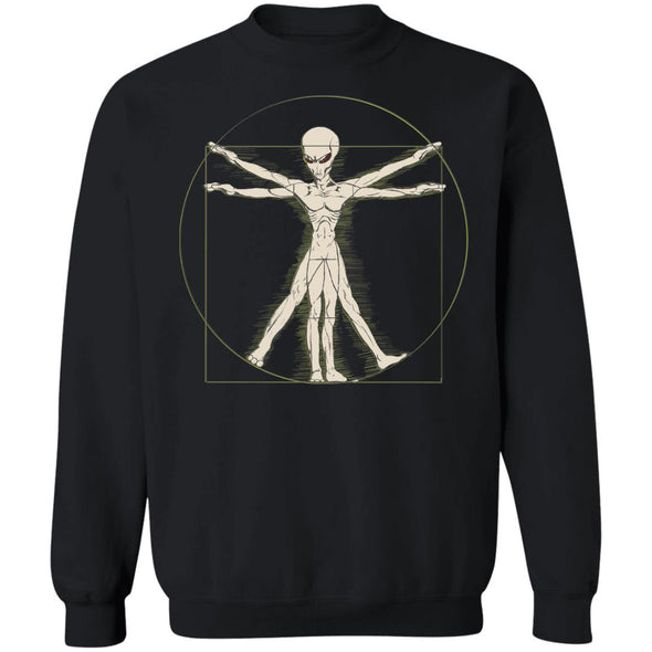 Vitruvian Alien Crewneck Sweatshirt