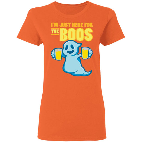Here for the boos Ladies Cotton Tee