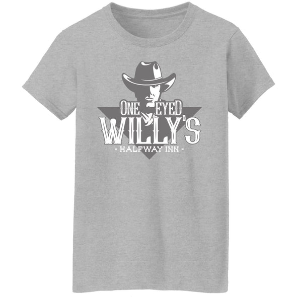 Willy's Halfway Inn Ladies Cotton Tee