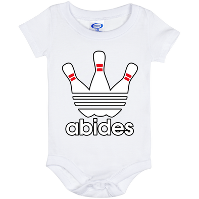 Abides (not Adidas) Baby Onesie (6/12/24 Month)