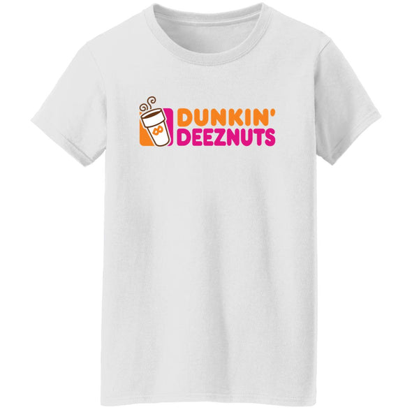 Dunkin Deeznuts Ladies Cotton Tee