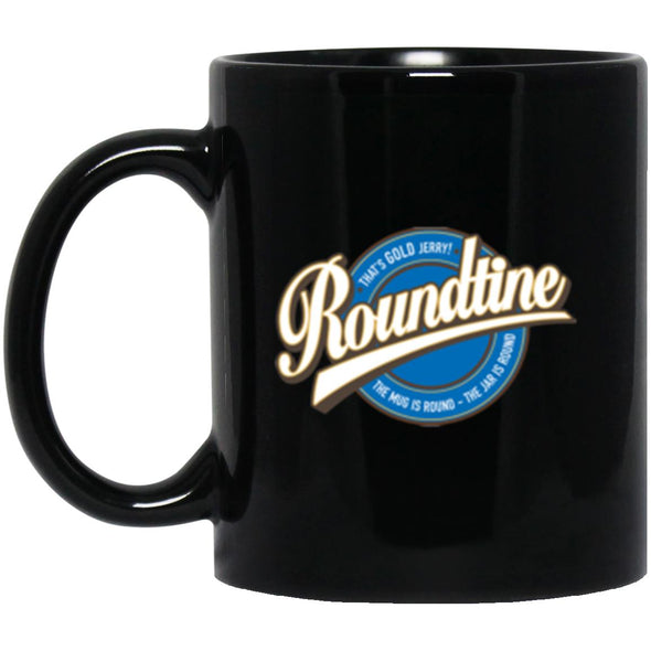 Roundtine Black Mug 11oz (2-sided)