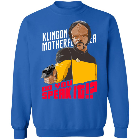 Klingon Motherfucker Crewneck Sweatshirt