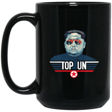Top Un Black Mug 15oz (2-sided)