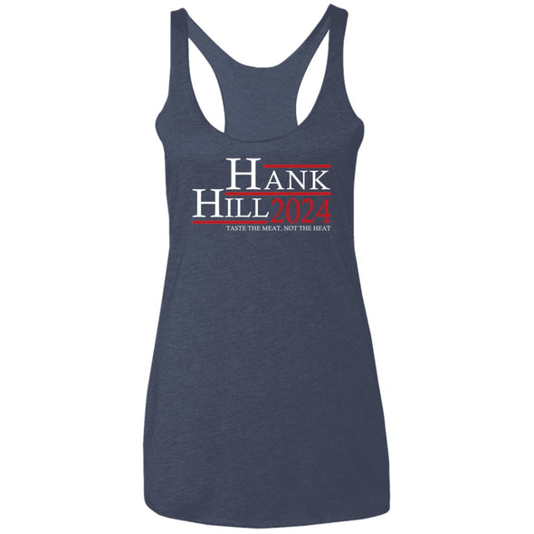 Hank Hill 24 Ladies Racerback Tank