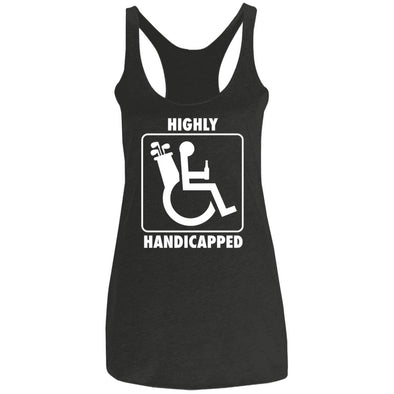 Highly Handicapped Ladies Racerback Tank