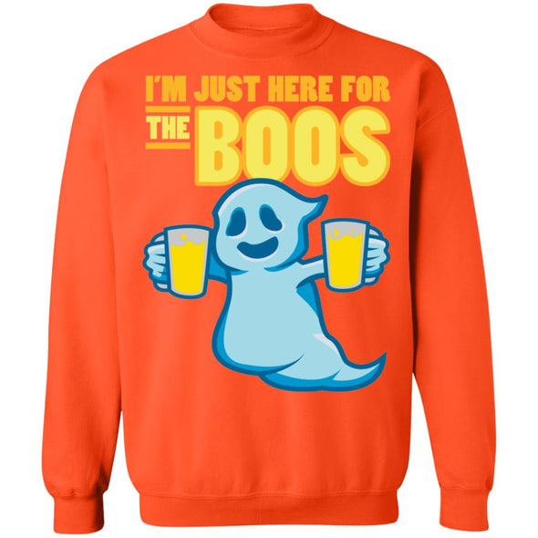 Here for the boos Crewneck Sweatshirt