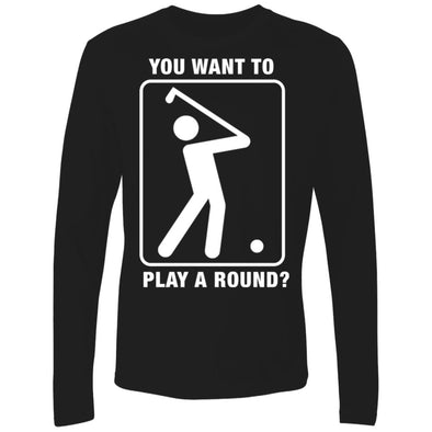 Play A Round Premium Long Sleeve