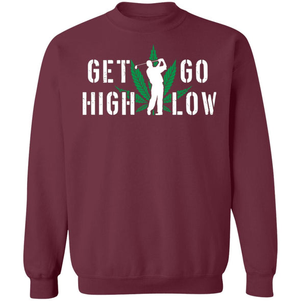 Get High Go Low Crewneck Sweatshirt