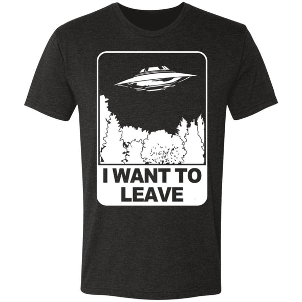 I Want To Leave Premium Triblend Tee