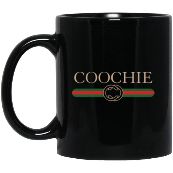 Coochie Black Mug 11oz (2-sided)