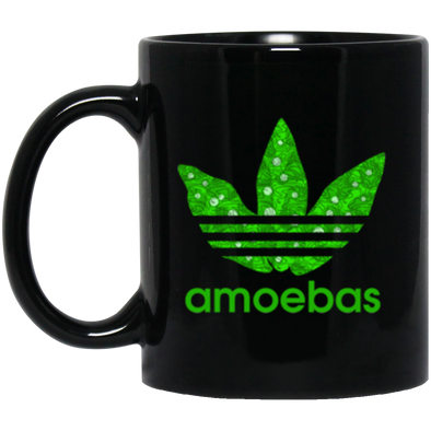 Amoebas Black Mug 11oz (2-sided)