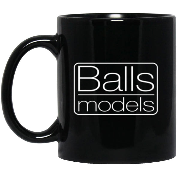 Balls Models Black Mug 11oz (2-sided)