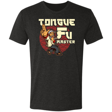 Tongue Fu Master Premium Triblend Tee