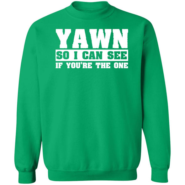 Yawn Crewneck Sweatshirt