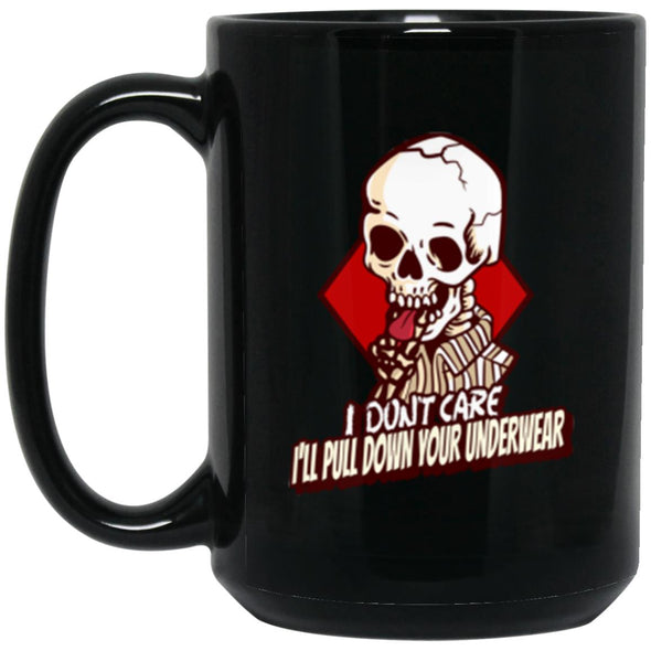 Trick Or Treat Black Mug 15oz (2-sided)