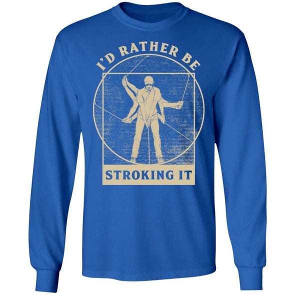 Rather Be Stroking It Heavy Long Sleeve