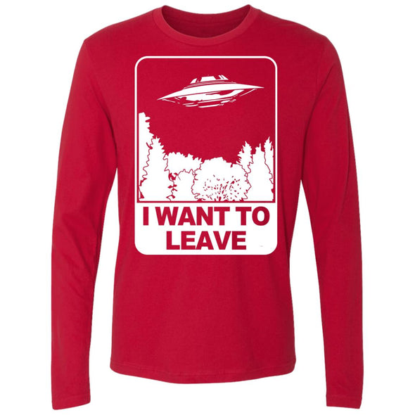 I Want To Leave Premium Long Sleeve