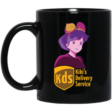 Kiki’s Delivery Black Mug 11oz (2-sided)