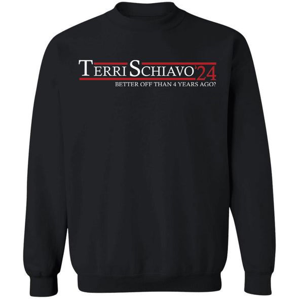 Vote Terri Schiavo 24 Crewneck Sweatshirt