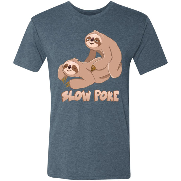 Slow Poke Sloth Premium Triblend Tee