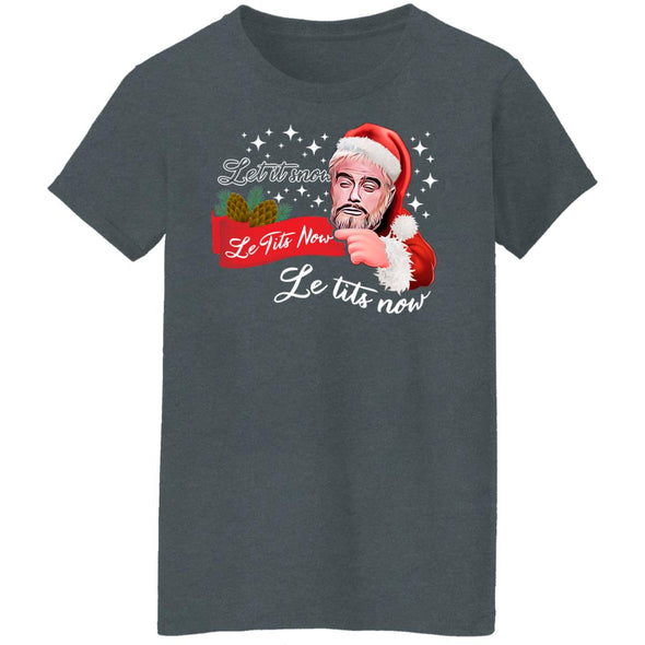 Le Tits Now Ladies Cotton Tee