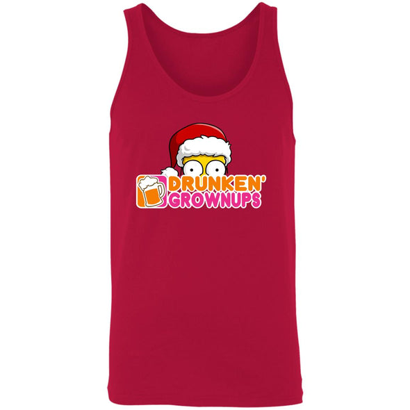 Drunken Grownups Christmas Tank Top