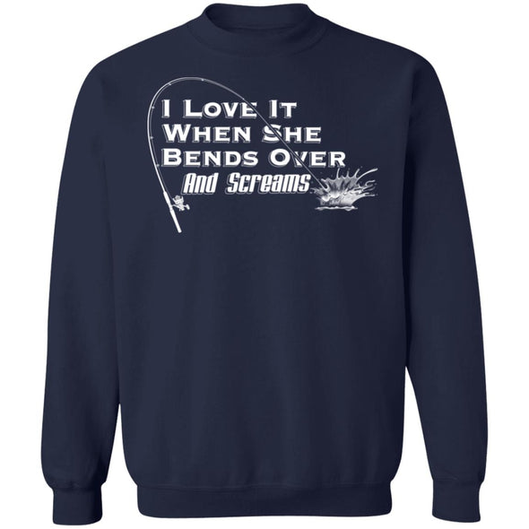 Bend Over & Scream Crewneck Sweatshirt