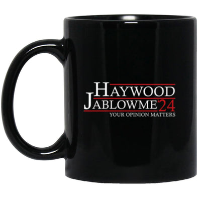 Haywood Jablowme 24 Black Mug 11oz (2-sided)