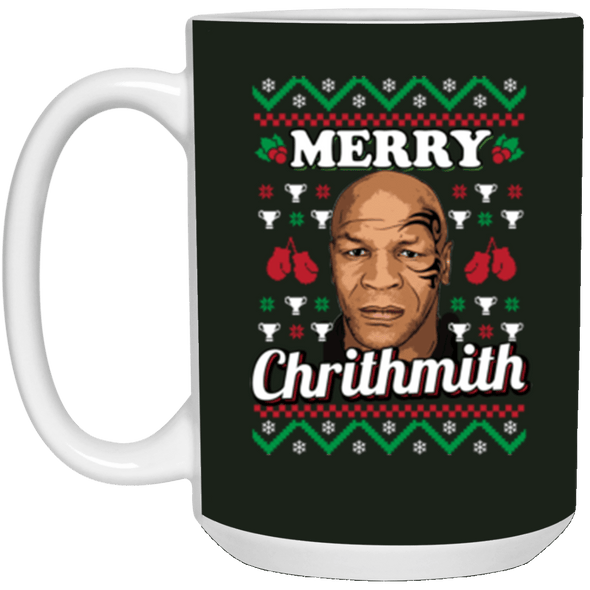 Merry Chrithmith White Mug 15oz (2-sided)